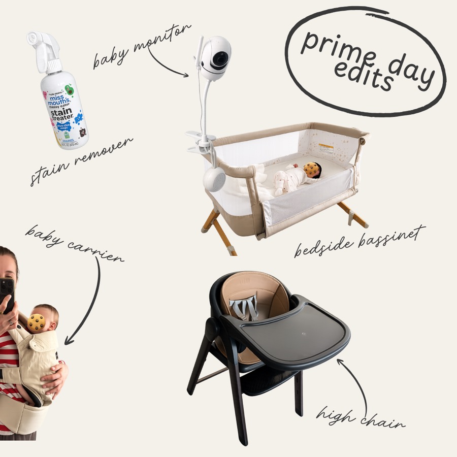 Prime Day baby deals for feeding, sleeping, cleanup, monitoring, and beach days.